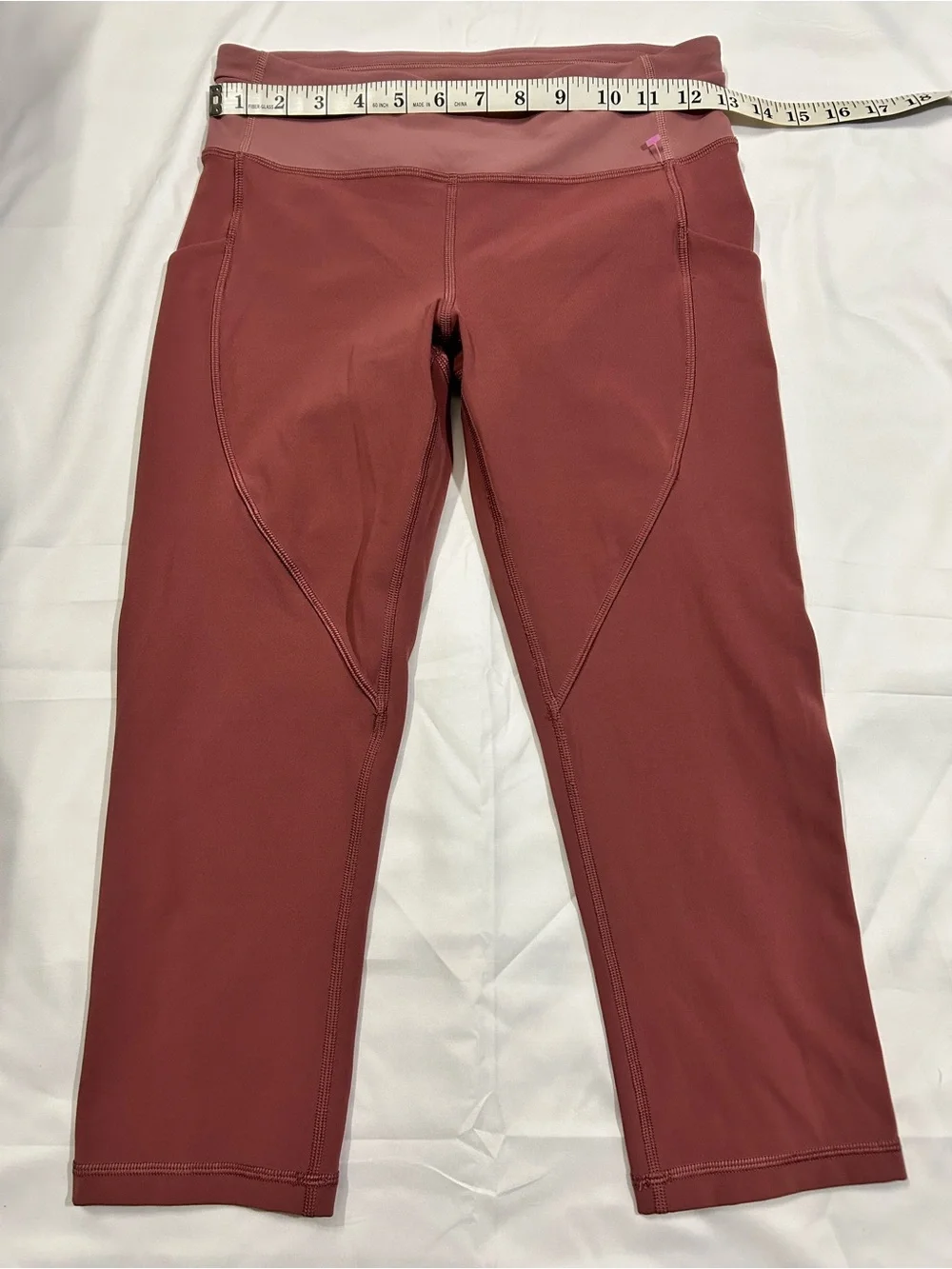 lululemon athletica Girls' High-Rise Leggings - Deep Burgundy